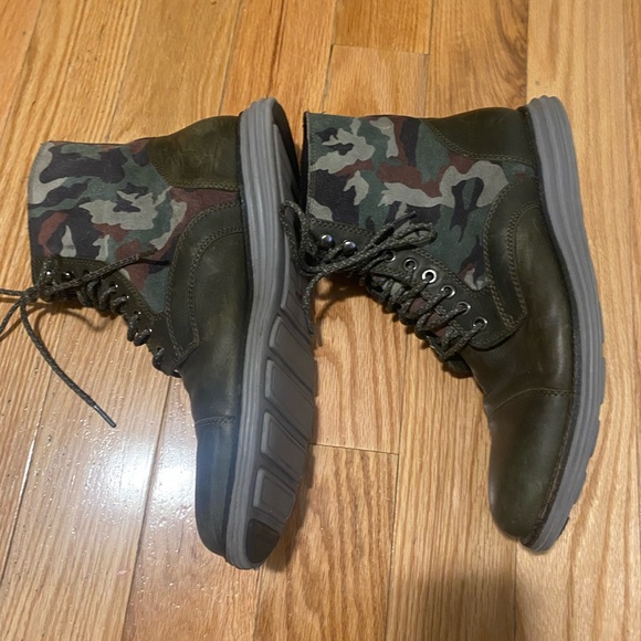 Cole Haan Lunargrand Camo Waterproof Boots